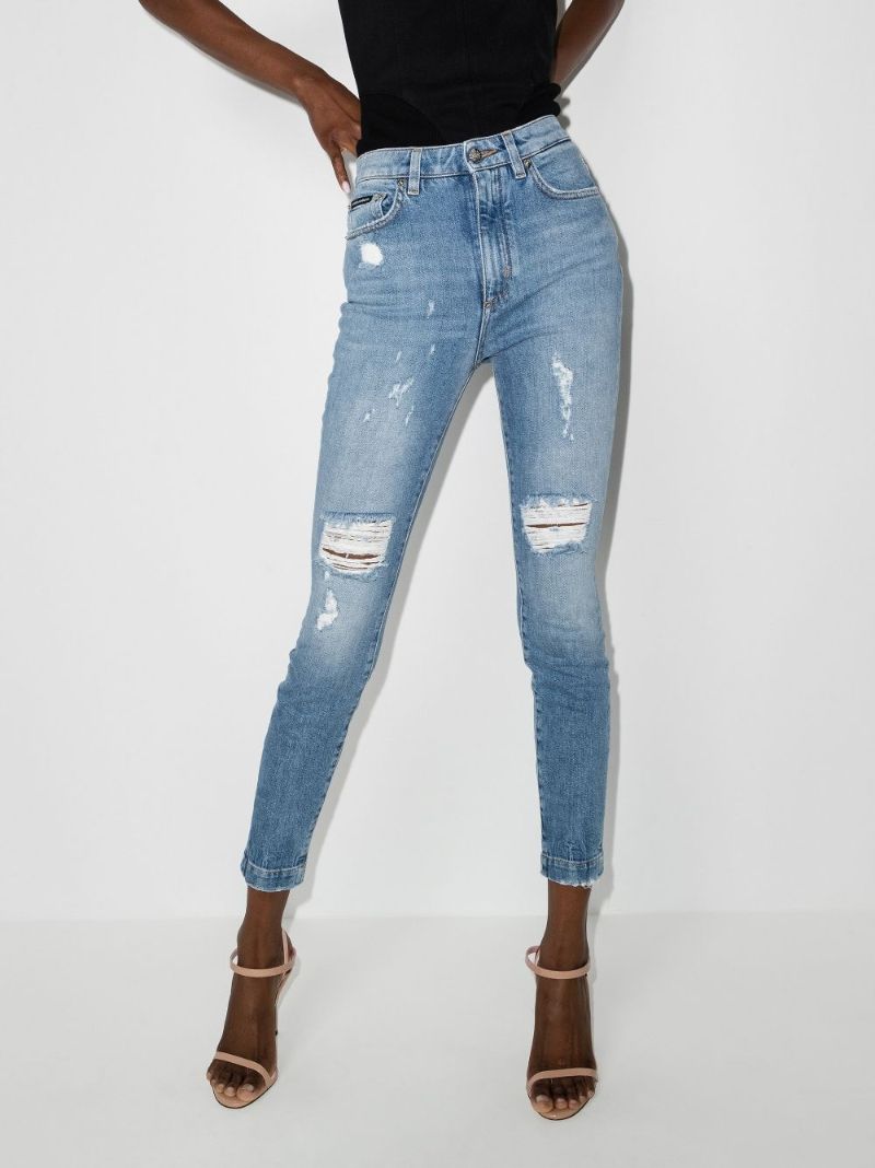 Distressed Skinny Jeans