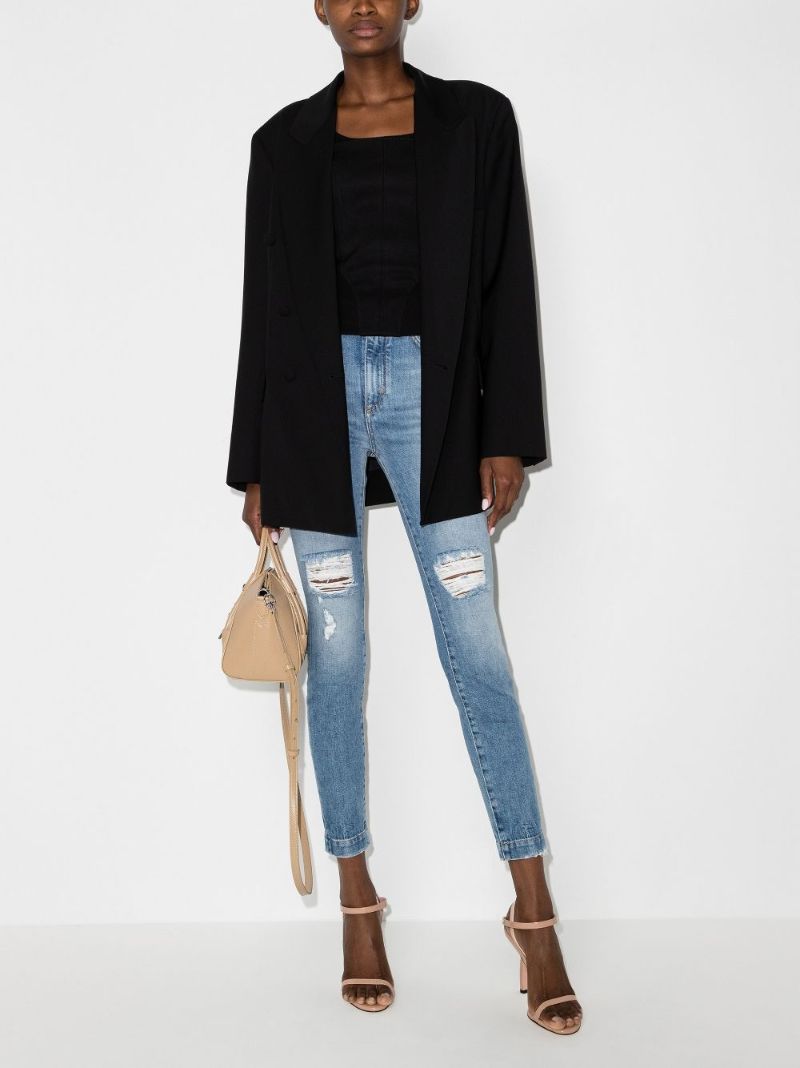 Distressed Skinny Jeans