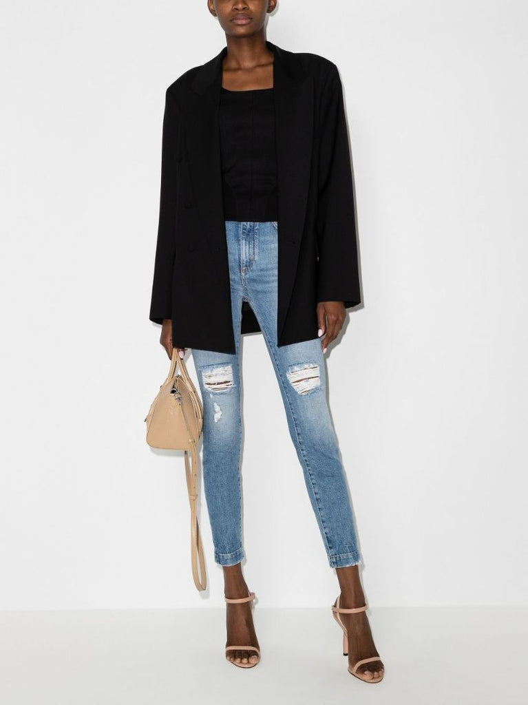 Distressed Skinny Jeans