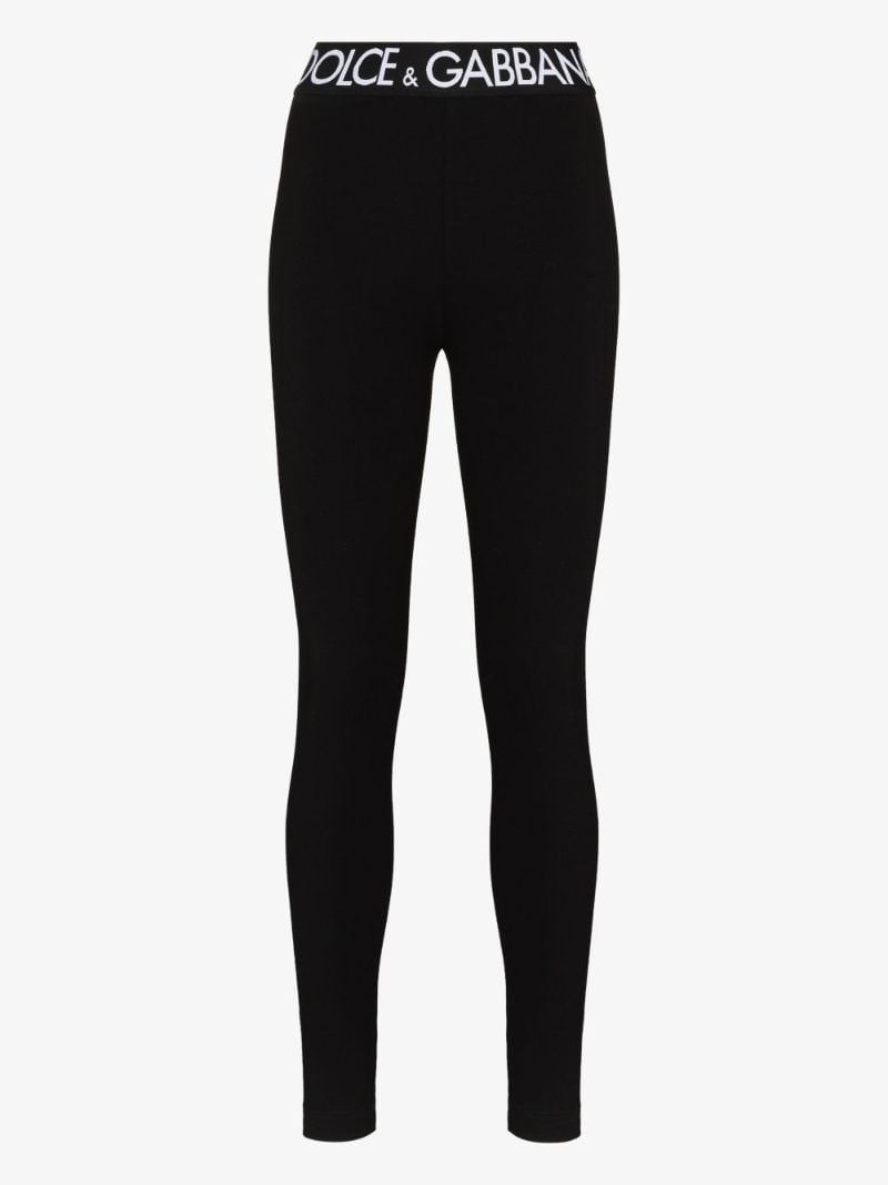Logo Waist Leggings