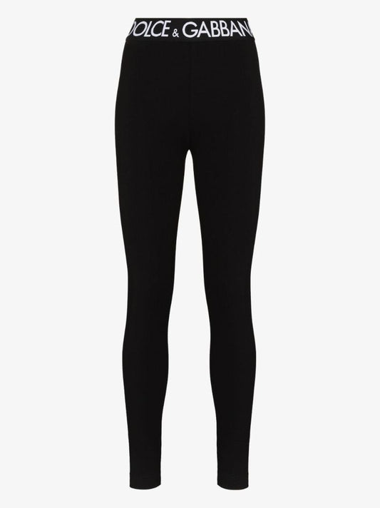 Logo Waist Leggings