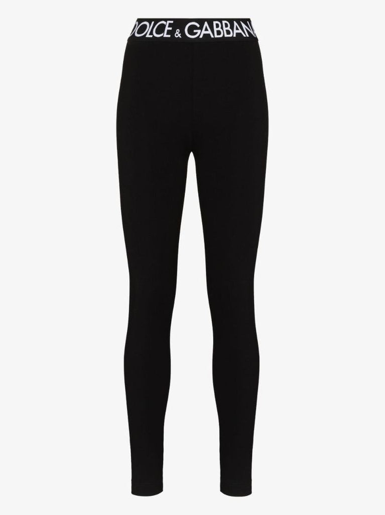 Logo Waist Leggings