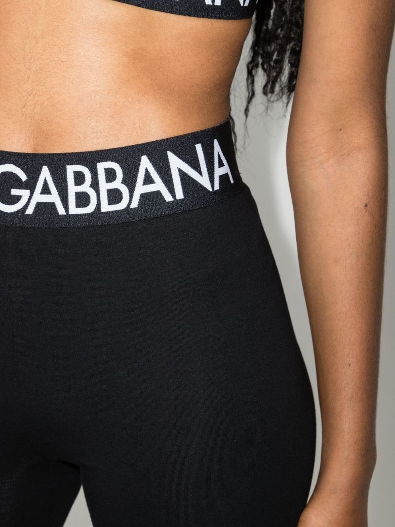Logo Waist Leggings