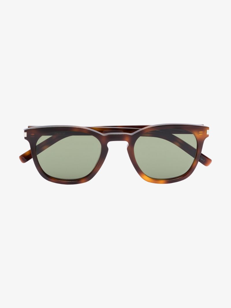 Brown Tortoiseshell Square Sunglasses