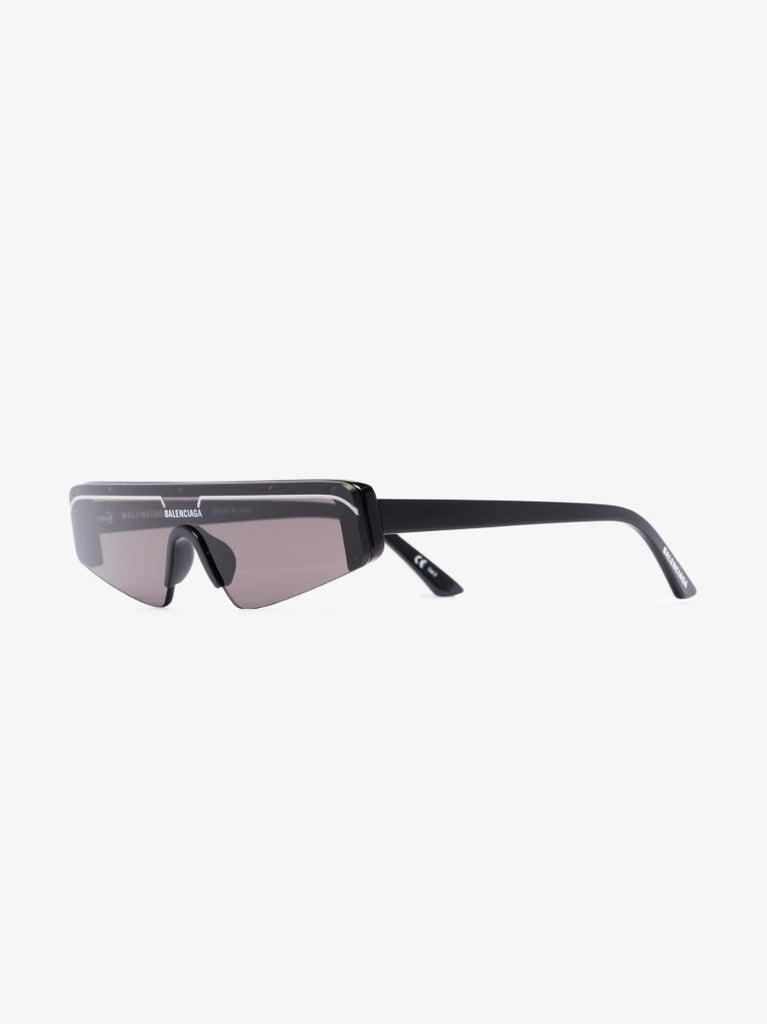Black Rectangular Ski Sunglasses