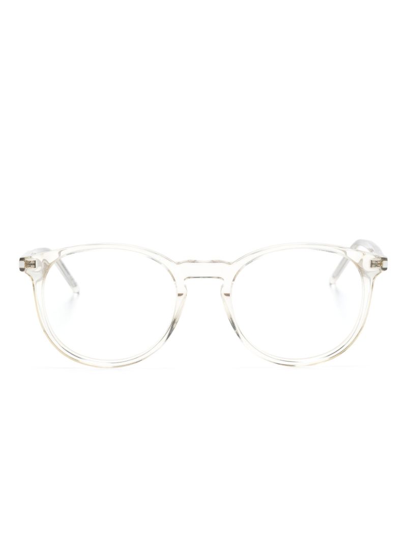 Neutral Acetate Round Glasses