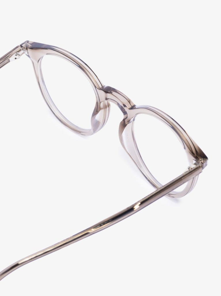 Brown Acetate Round Glasses