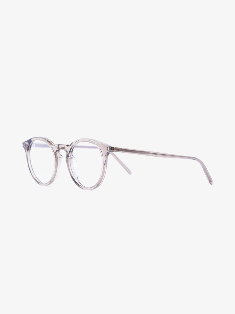 Brown Acetate Round Glasses