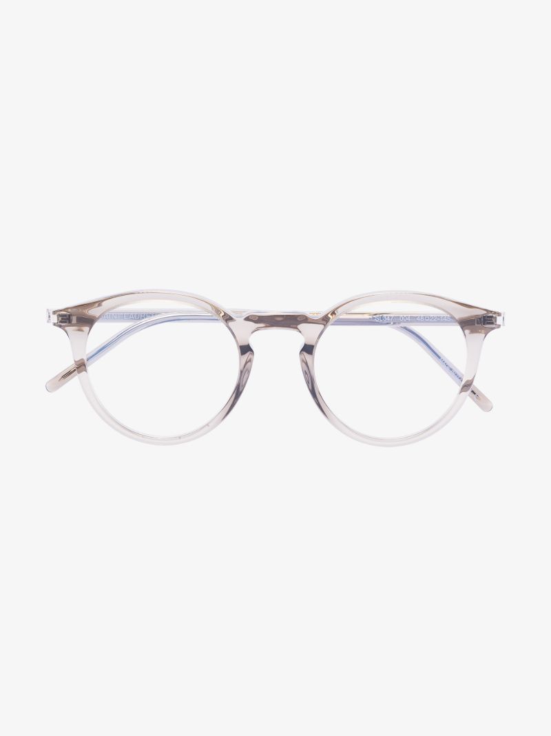 Brown Acetate Round Glasses