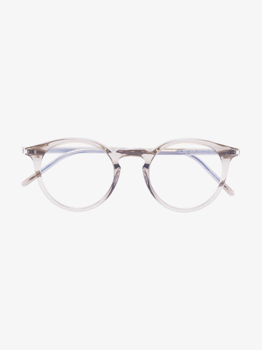 Brown Acetate Round Glasses