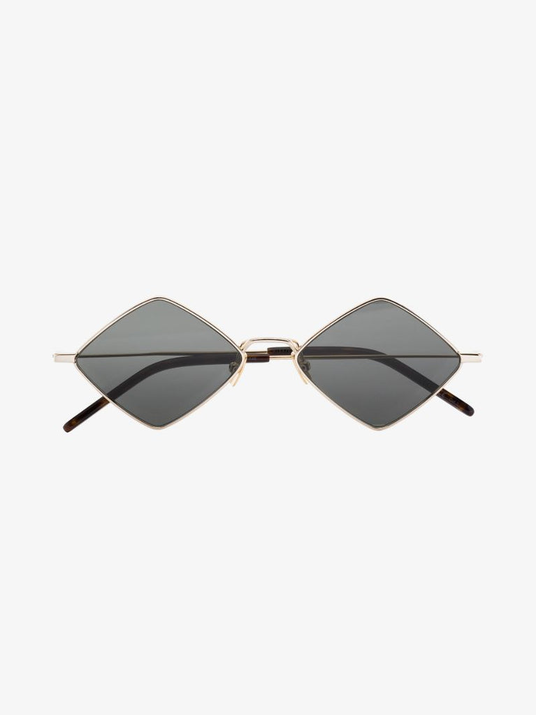 Gold Tone Lisa Diamond Frame Sunglasses