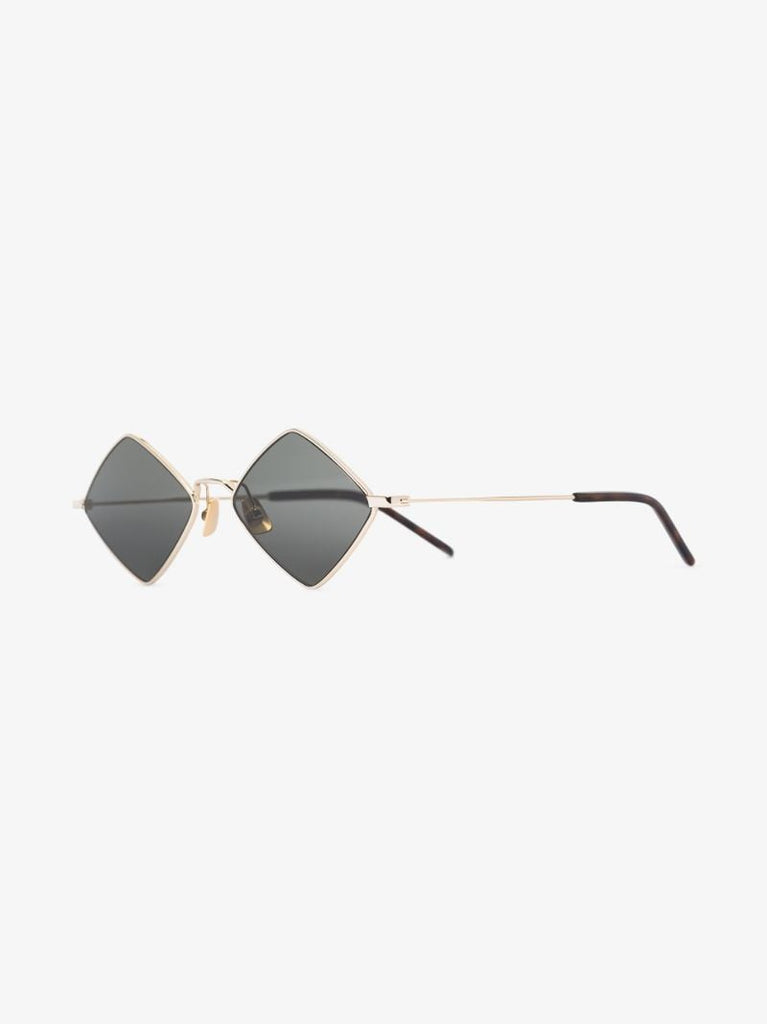 Gold Tone Lisa Diamond Frame Sunglasses