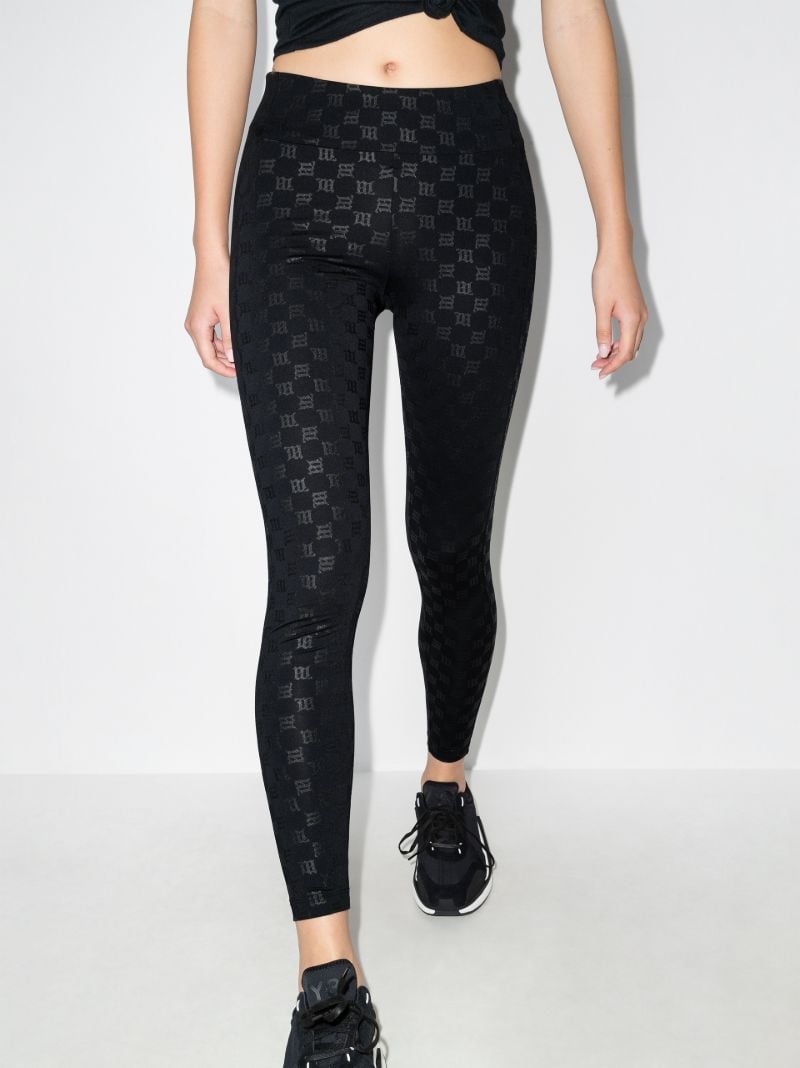 High Waist Monogram Leggings