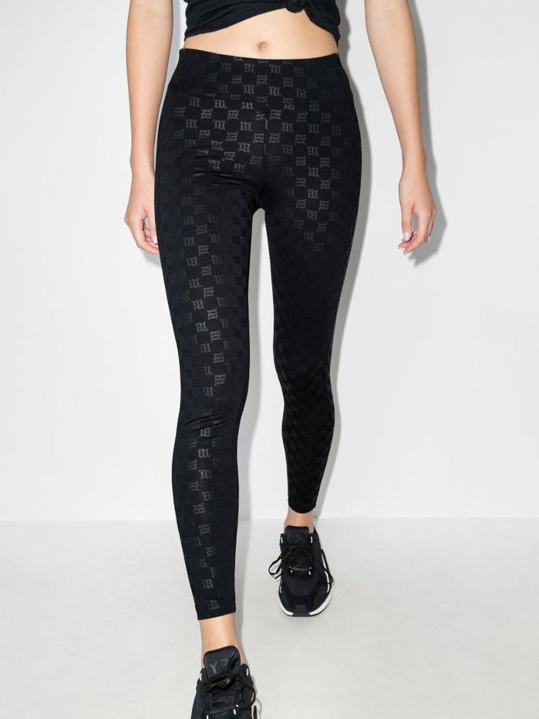 High Waist Monogram Leggings