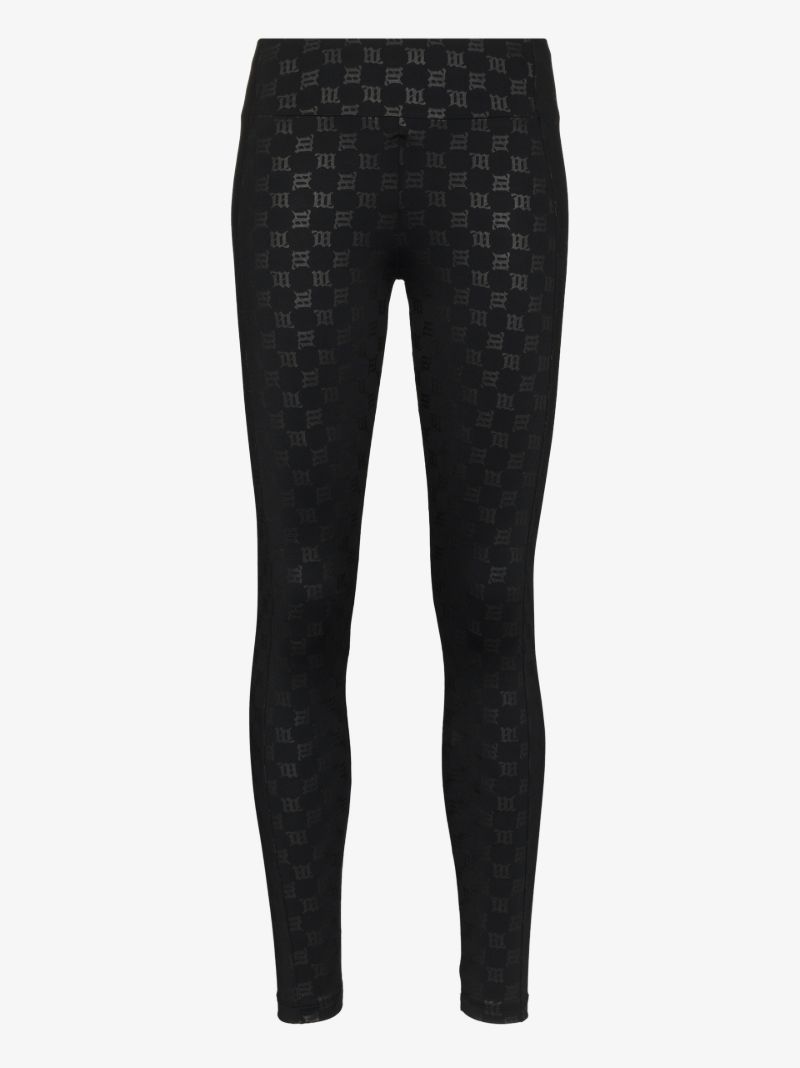 High Waist Monogram Leggings