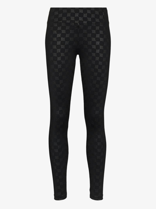 High Waist Monogram Leggings
