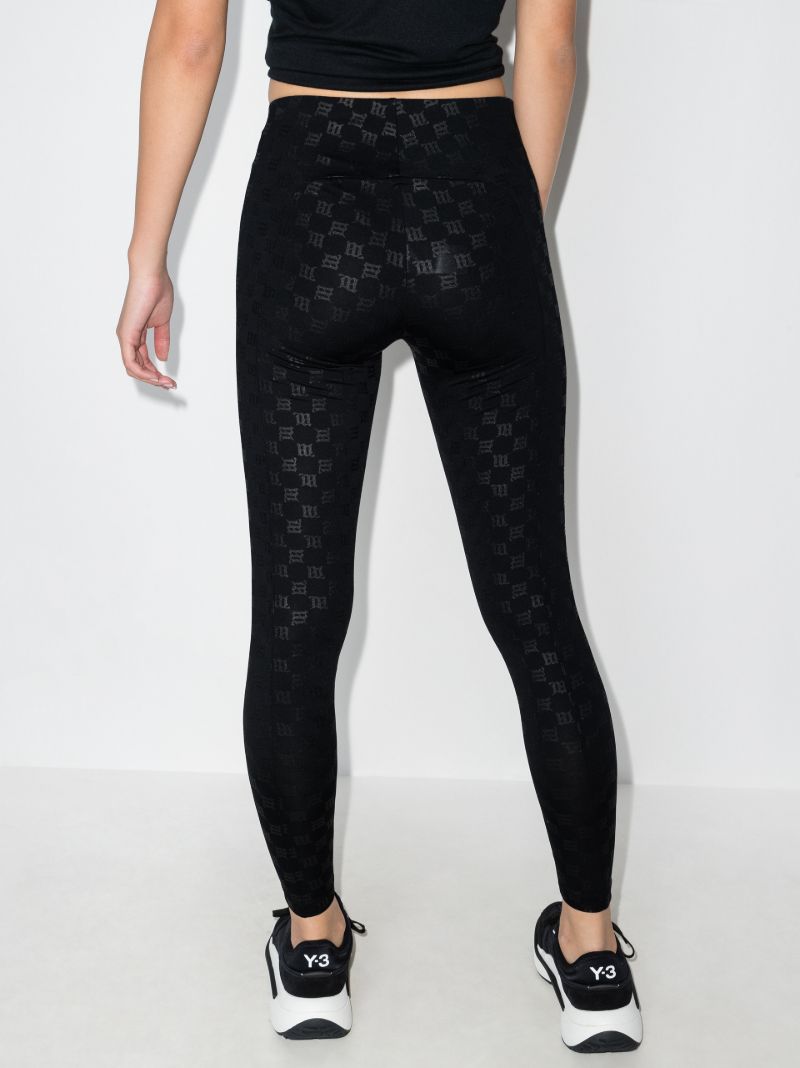 High Waist Monogram Leggings
