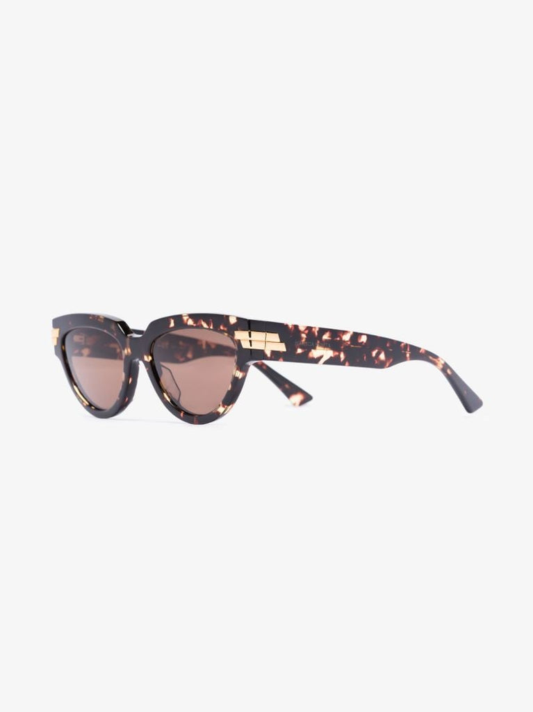 Brown Oversized Cat Eye Sunglasses