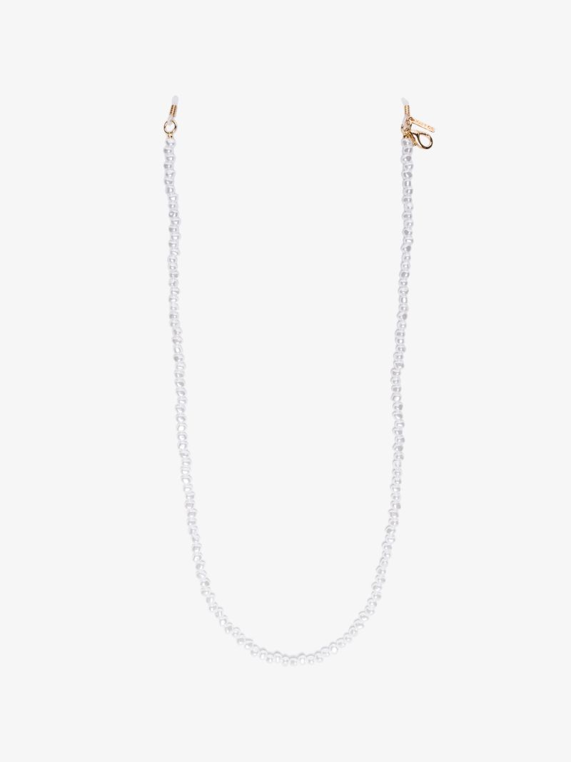 White Pearl Sunglasses Chain