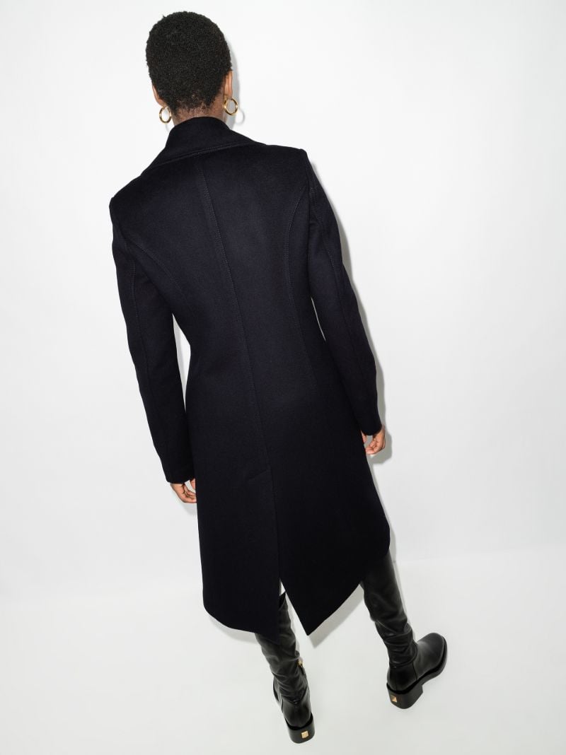 Compact Drap Double-breasted Coat