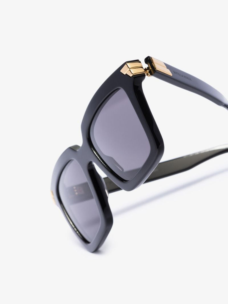 Black Oversized Square Sunglasses