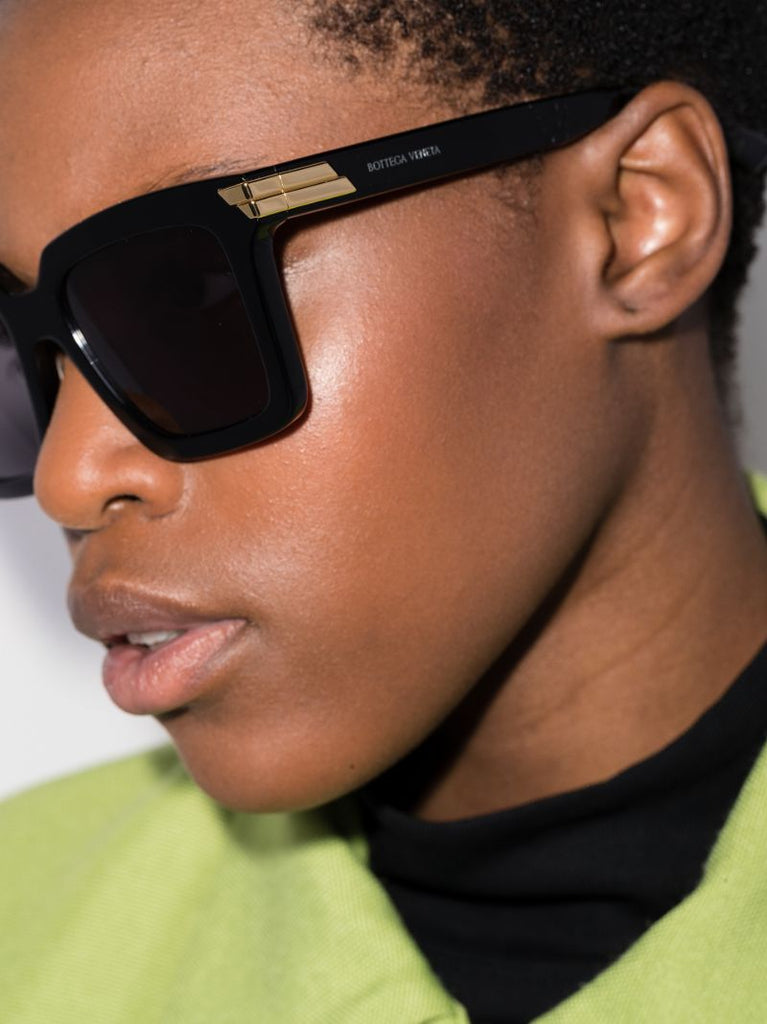Black Oversized Square Sunglasses
