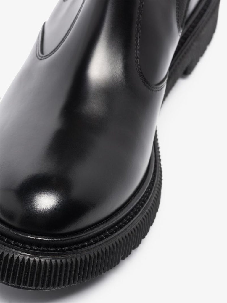 Black Type 156 Leather Chelsea Boots
