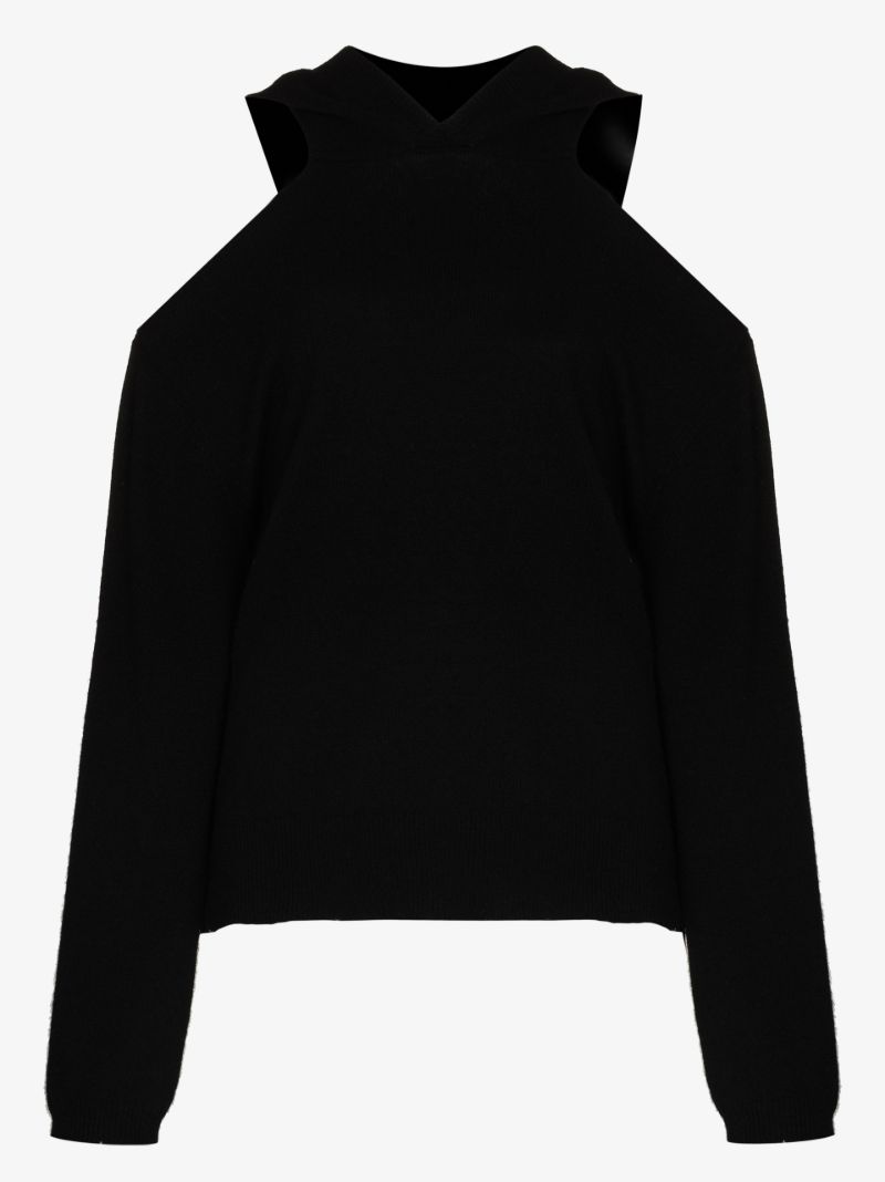 Juno Cutout Hooded Sweater