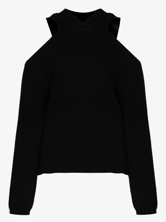 Juno Cutout Hooded Sweater