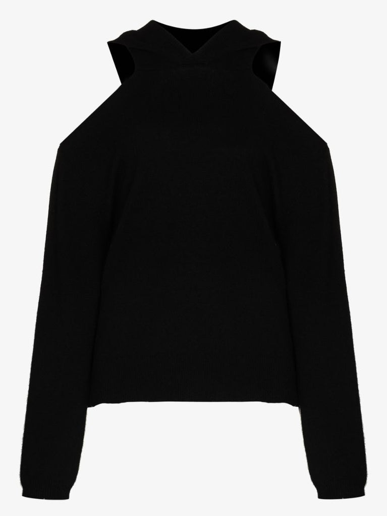 Juno Cutout Hooded Sweater