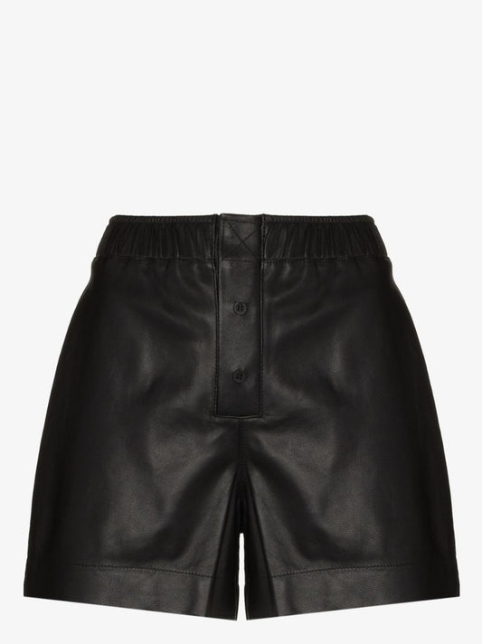 Maddy Leather Shorts