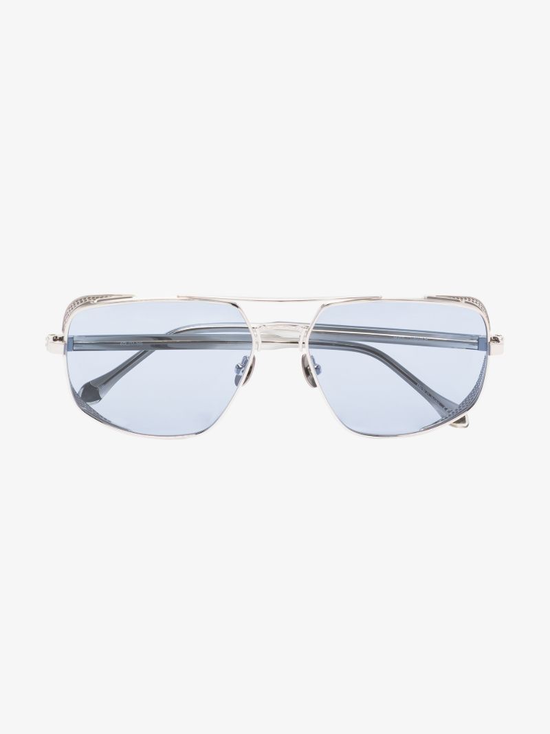 Silver Tone M3111 Aviator-style Sunglasses