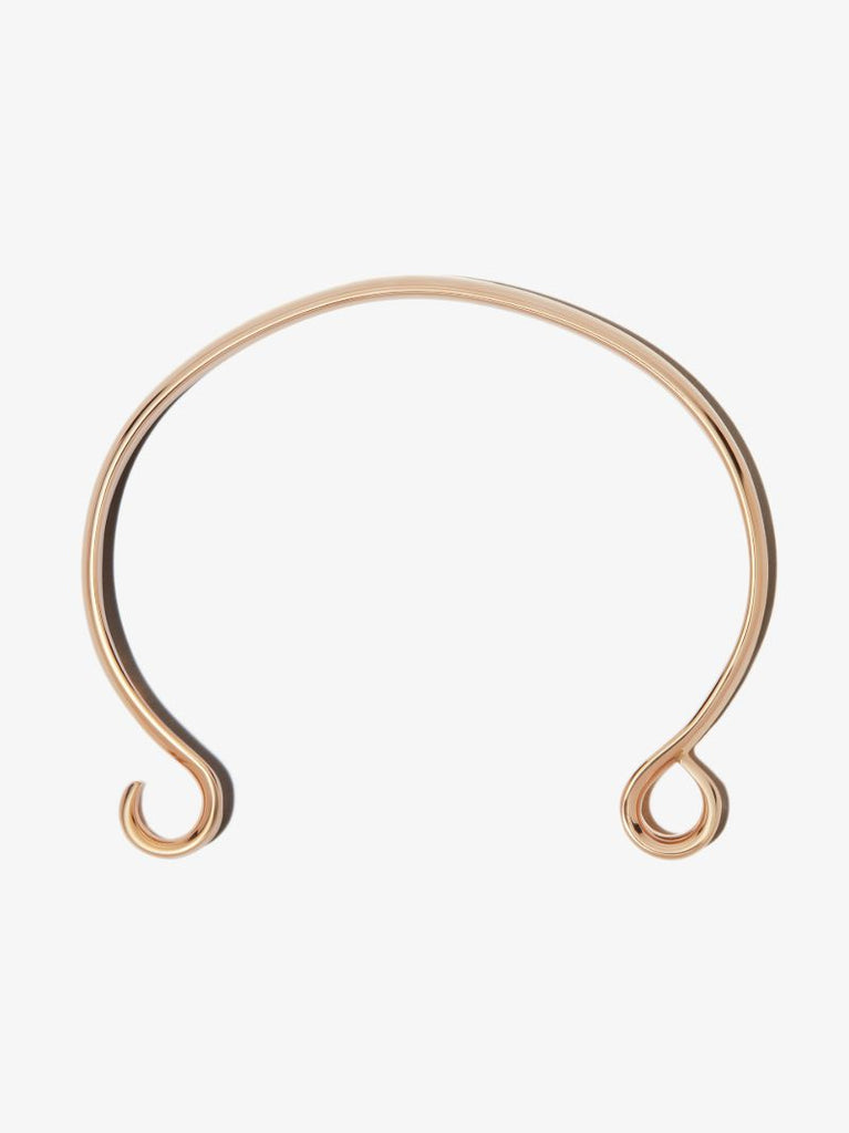14k Yellow Gold Hard Hook Bracelet