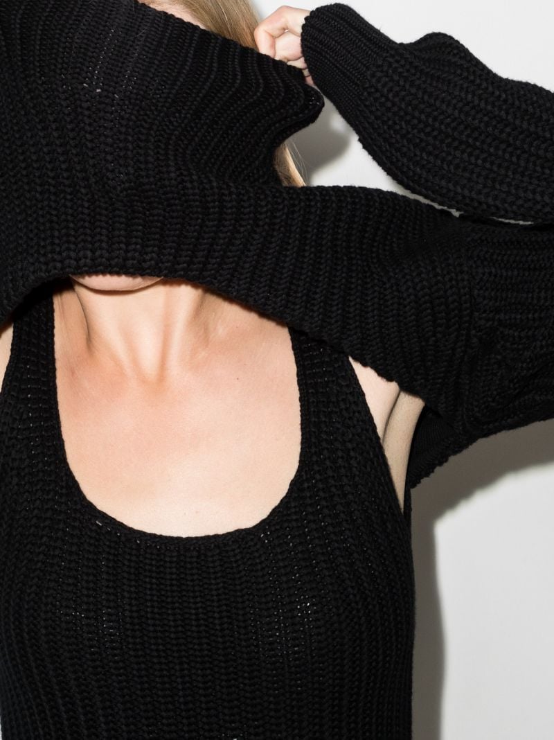 Jady Layered Sweater Dress