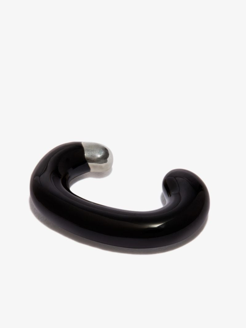 Black Cuffling Enamel Ear Cuff