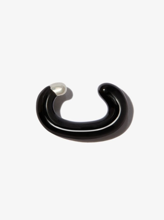 Black Cuffling Enamel Ear Cuff