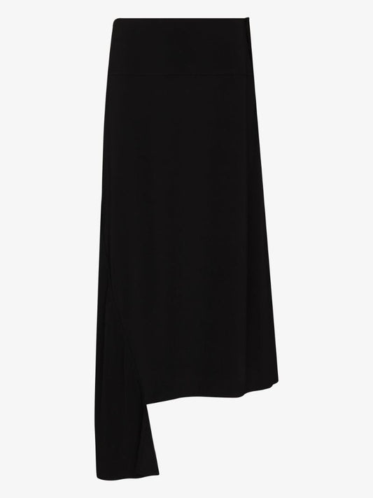 Asymmetric High Waist Skirt