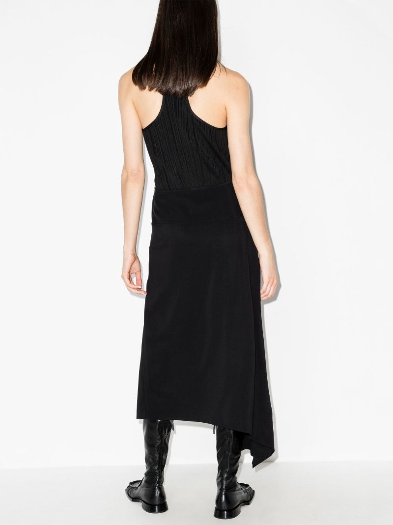 Asymmetric High Waist Skirt