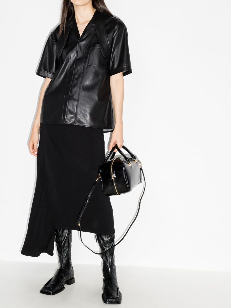 Asymmetric High Waist Skirt