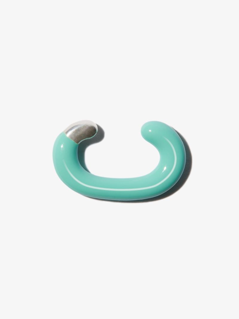 Turquoise Cuffling Enamel Ear Cuff