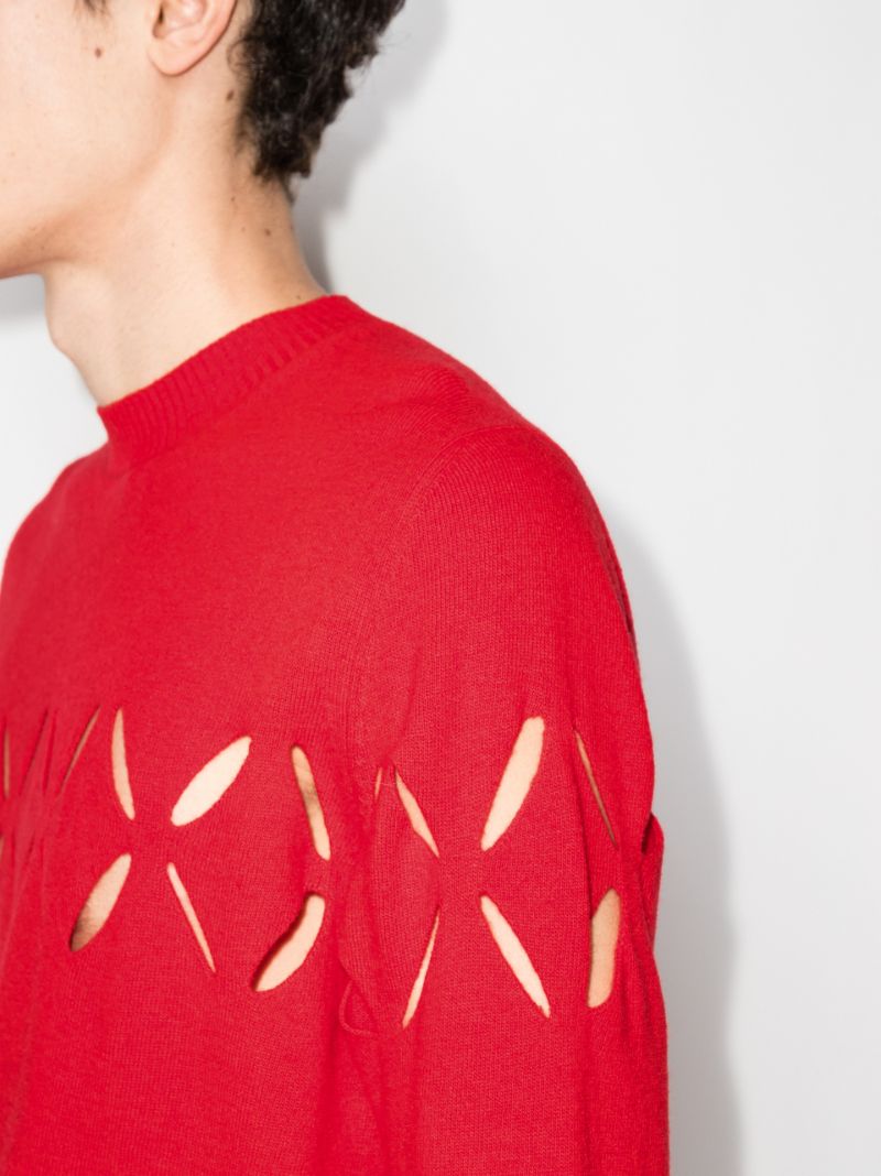 Cutout Wool Sweater