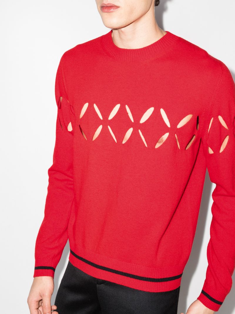 Cutout Wool Sweater