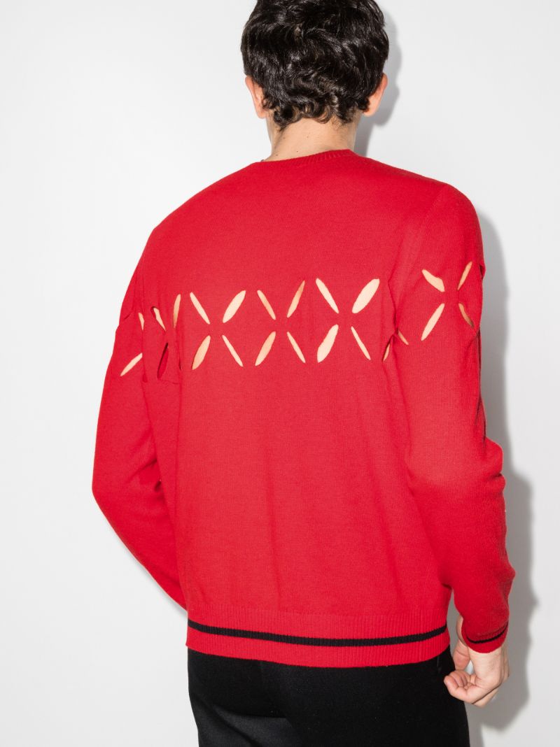 Cutout Wool Sweater