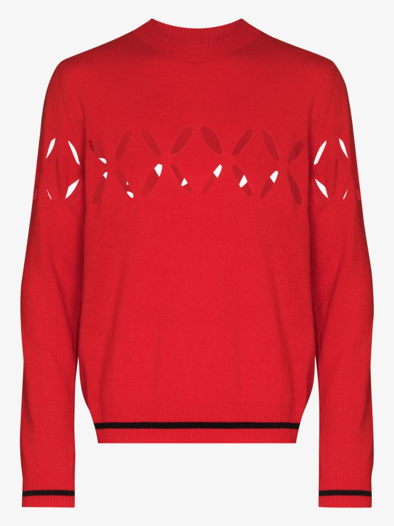 Cutout Wool Sweater