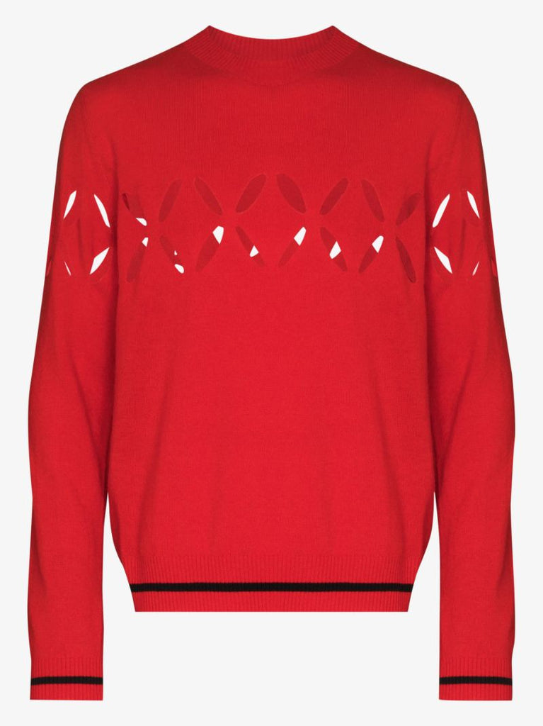 Cutout Wool Sweater