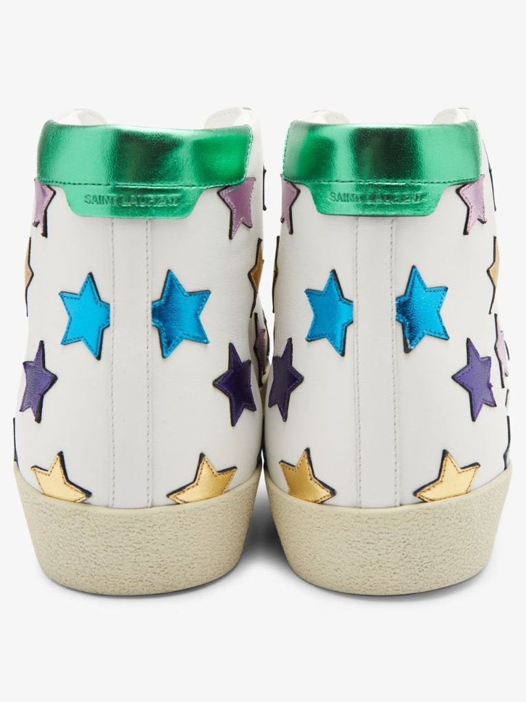 White California Court Classic Sl06 High Top Sneakers