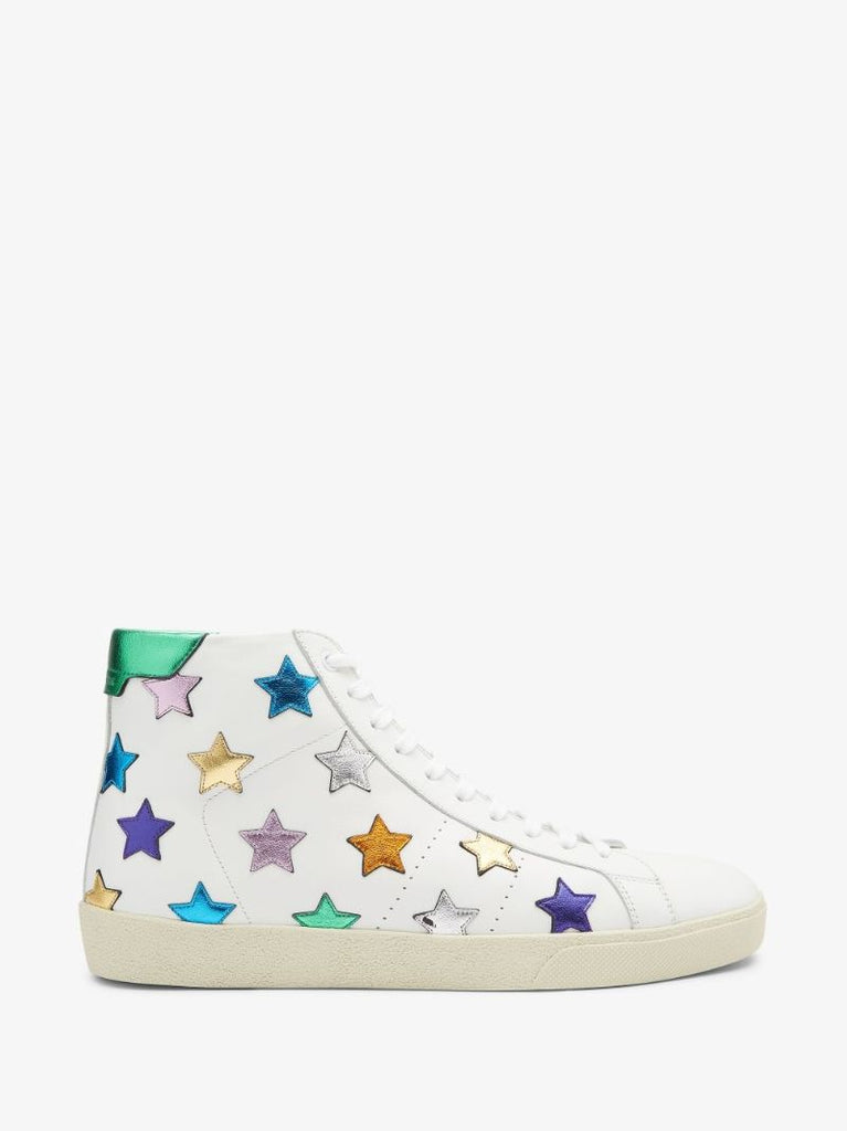White California Court Classic Sl06 High Top Sneakers