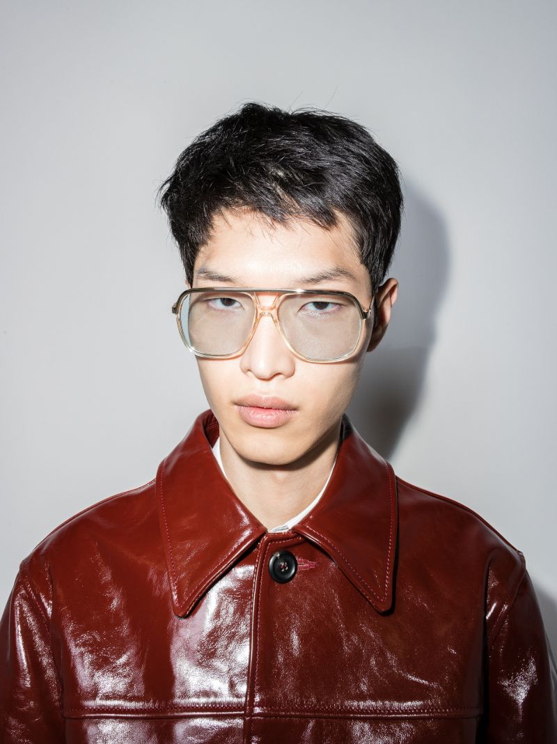 Gold-tone Pilot-style Sunglasses