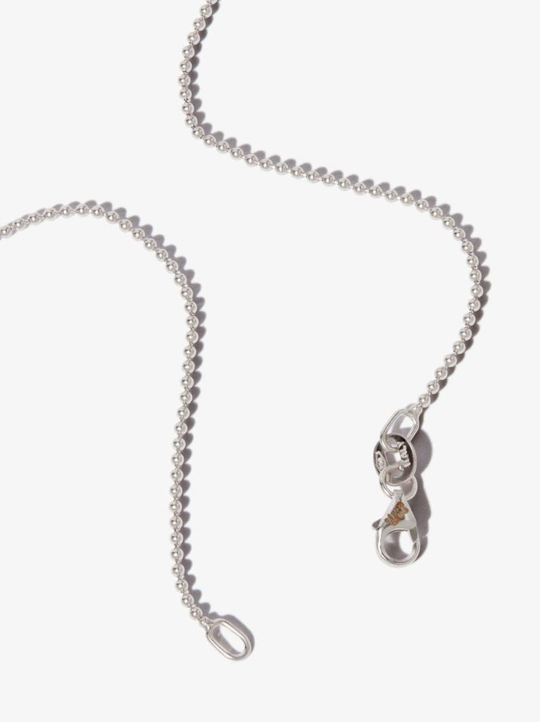 18k White Gold Key Diamond Necklace