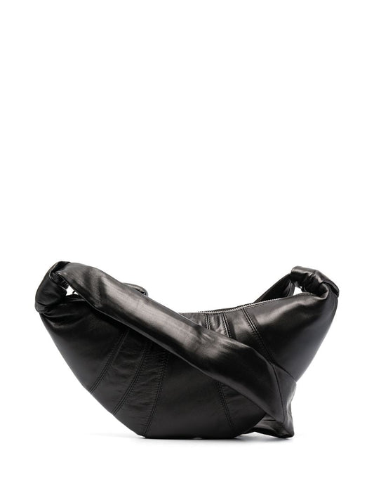Black Small Croissant Bag